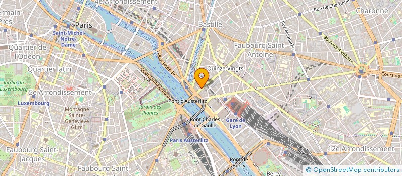 localisation de l'entreprise MONSIEUR BLAISE GARIN  PARIS