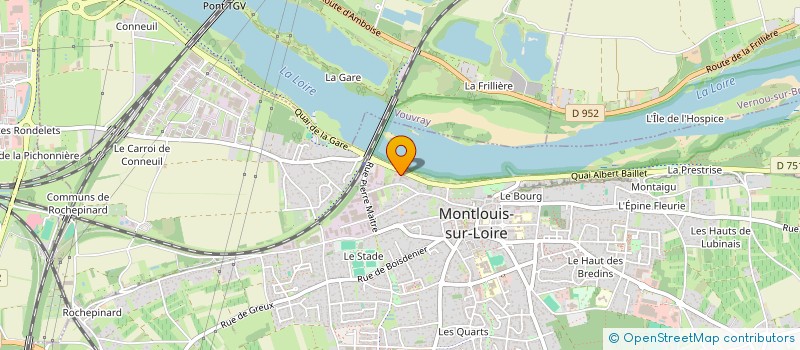 localisation de l'entreprise MONSIEUR BLAISE GOHIN  MONTLOUIS-SUR-LOIRE