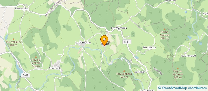 localisation de l'entreprise MONSIEUR BLAISE GRANGETTE à AZAT-CHATENET