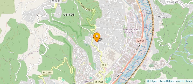 localisation de l'entreprise MONSIEUR BLAISE INGHILTERRA à CARROS