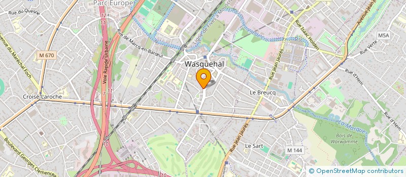 localisation de l'entreprise MONSIEUR BLAISE KABBETI  WASQUEHAL