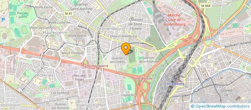 localisation de l'entreprise MONSIEUR BLAISE KANDOL à STRASBOURG