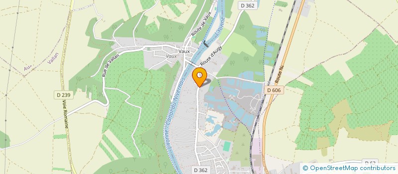 localisation de l'entreprise MONSIEUR BLAISE KILLIAN  CHAMPS-SUR-YONNE