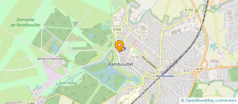 localisation de l'entreprise MONSIEUR BLAISE LAURENT à RAMBOUILLET