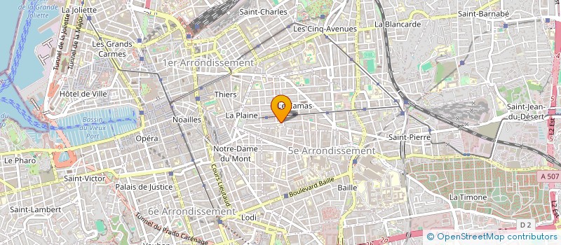 localisation de l'entreprise MONSIEUR BLAISE LE GOUZ DE SAINT-SEINE à MARSEILLE