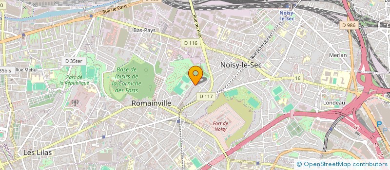 localisation de l'entreprise MONSIEUR BLAISE LEFEVRE à NOISY LE SEC