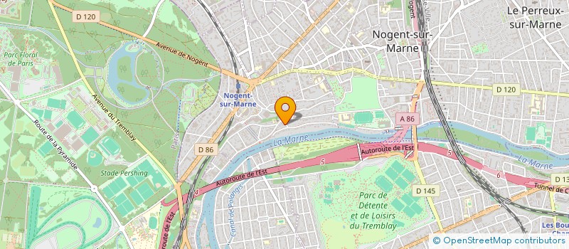 localisation de l'entreprise MONSIEUR BLAISE LEVAILLANT  NOGENT-SUR-MARNE