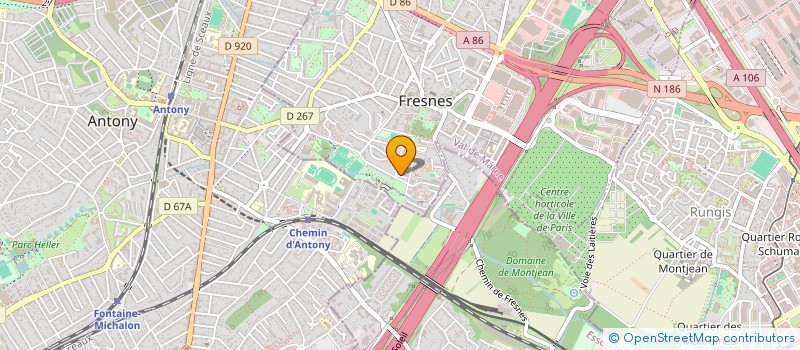 localisation de l'entreprise MONSIEUR BLAISE PRUD HON  FRESNES