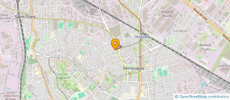 localisation de l'entreprise MONSIEUR BLAISE SHIMWA  VENISSIEUX