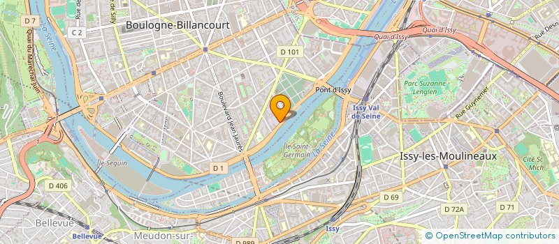 localisation de l'entreprise MONSIEUR BLAMABOH KOULAI à BOULOGNE-BILLANCOURT