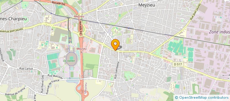 localisation de l'entreprise MONSIEUR BLANCHARD KABANGA à MEYZIEU