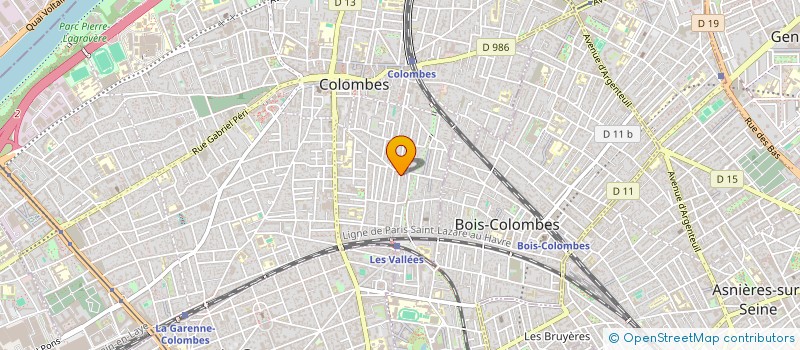localisation de l'entreprise MONSIEUR BLANCHE DEUTCHE NGANDEU à COLOMBES