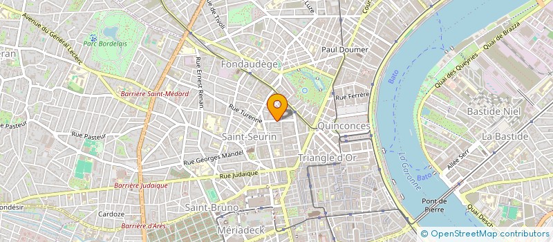 localisation de l'entreprise MONSIEUR BLAZEJ SKOWRONSKI  BORDEAUX