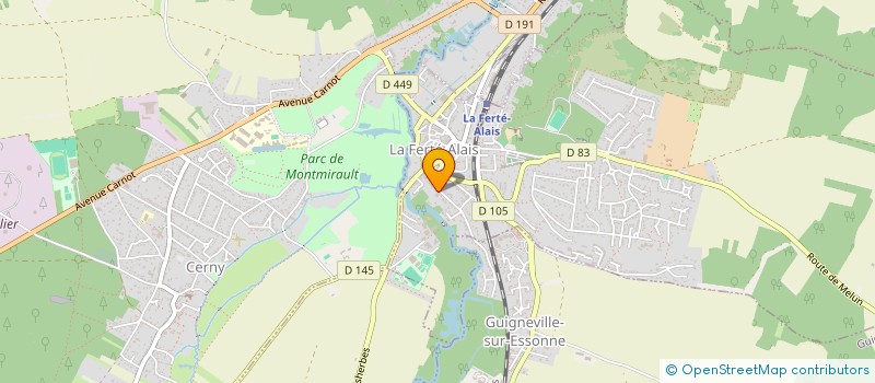 localisation de l'entreprise MONSIEUR BLE ZADY à LA FERTE-ALAIS