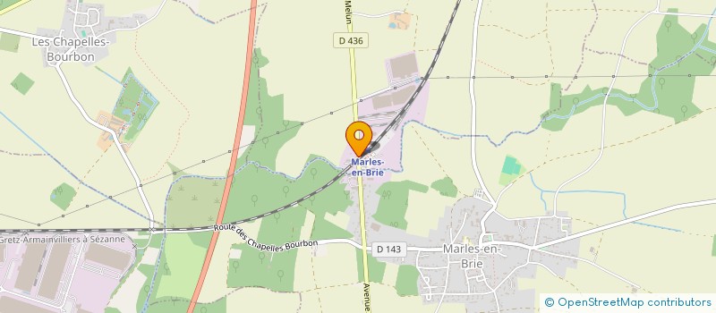 localisation de l'entreprise MONSIEUR BLEDI RASHICA  LA HOUSSAYE-EN-BRIE