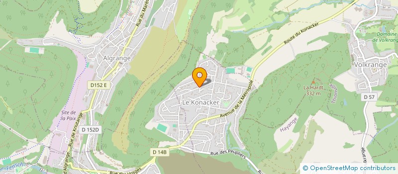 localisation de l'entreprise MONSIEUR BLEDI ZAIMI  HAYANGE