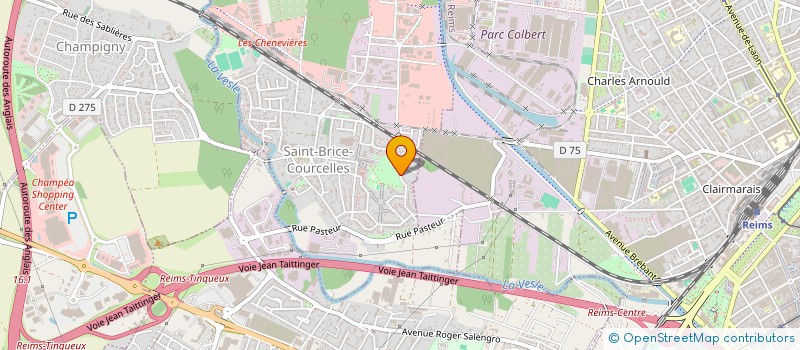 localisation de l'entreprise MONSIEUR BLEHSAN TRASI  SAINT-BRICE-COURCELLES