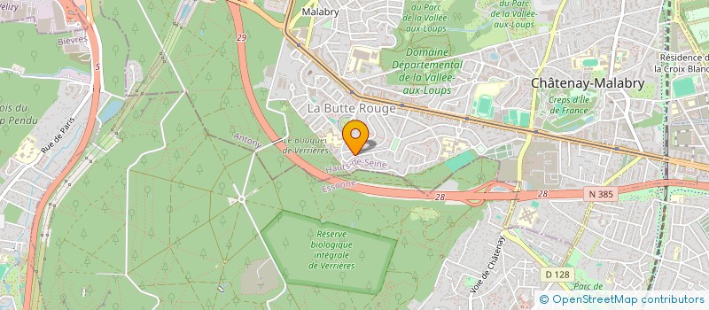 localisation de l'entreprise MONSIEUR BLEMONNI SIMPLICE TAHE  CHATENAY-MALABRY