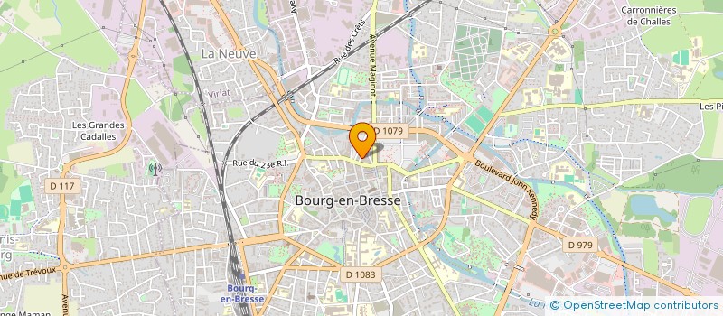 localisation de l'entreprise MONSIEUR BLENDI QOSHJA à BOURG-EN-BRESSE