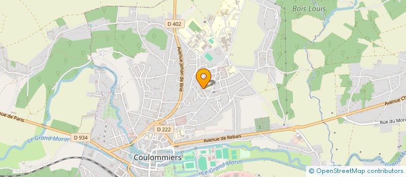 localisation de l'entreprise MONSIEUR BLERIM HAMDIU à COULOMMIERS