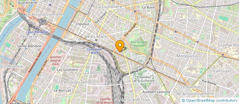 localisation de l'entreprise MONSIEUR BLERIM MEHMETI  LYON