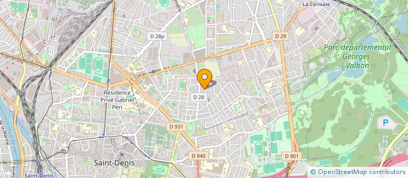 localisation de l'entreprise MONSIEUR BLIBIE BAKI  SAINT-DENIS