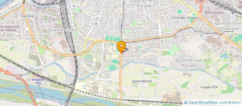 localisation de l'entreprise MONSIEUR BM  AVIGNON