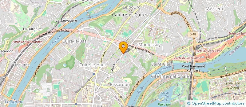 localisation de l'entreprise MONSIEUR BO CUI  CALUIRE-ET-CUIRE