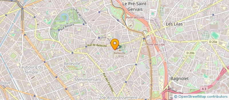 localisation de l'entreprise MONSIEUR BO HU  PARIS