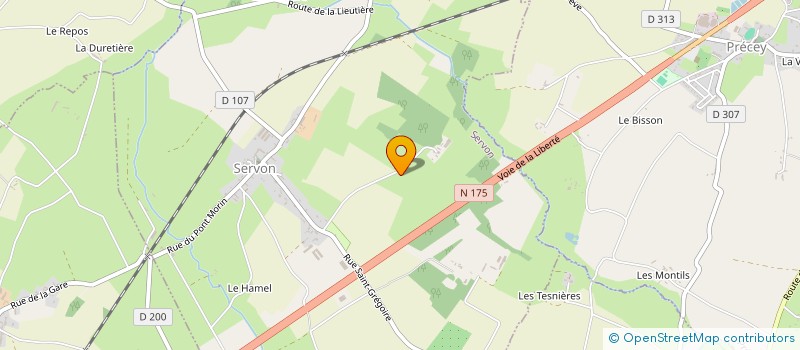 localisation de l'entreprise MONSIEUR BO LIM  SERVON