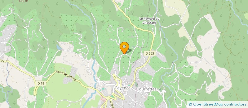 localisation de l'entreprise MONSIEUR BO RIBBING  FAYENCE