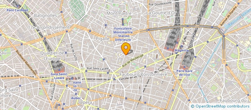 localisation de l'entreprise MONSIEUR BO TU  PARIS 9