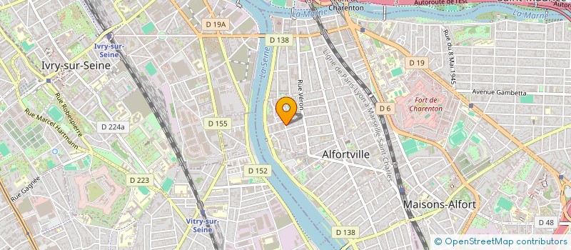 localisation de l'entreprise MONSIEUR BO YOU à ALFORTVILLE