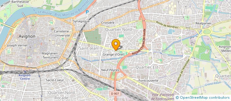 localisation de l'entreprise MONSIEUR BOARBID MADIH  AVIGNON