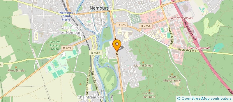 localisation de l'entreprise MONSIEUR BOB BOUMBA  NEMOURS