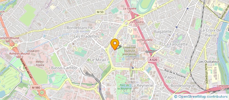 localisation de l'entreprise MONSIEUR BOB LUBEGA à TOULOUSE