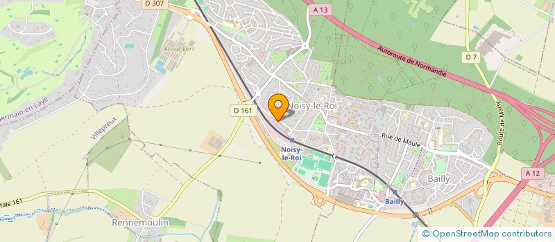 localisation de l'entreprise MONSIEUR BOB REYNARD  NOISY-LE-ROI