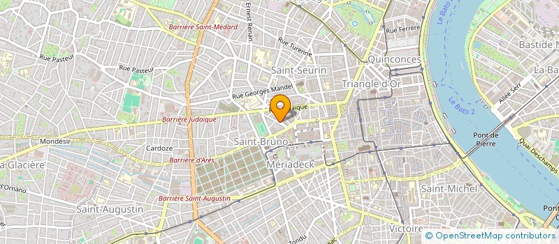 localisation de l'entreprise MONSIEUR BOB VAN DE SCHEUR  BORDEAUX