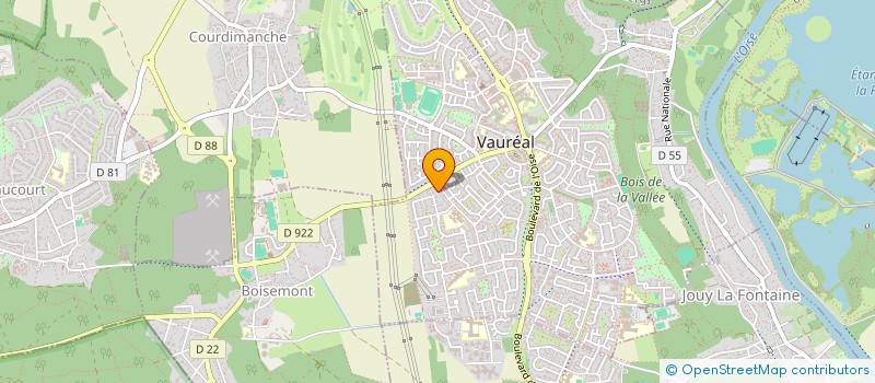 localisation de l'entreprise MONSIEUR BOBAK MEHDI SOUZANI  VAUREAL