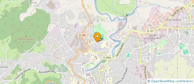 localisation de l'entreprise MONSIEUR BOBAN LISAC à ANNONAY