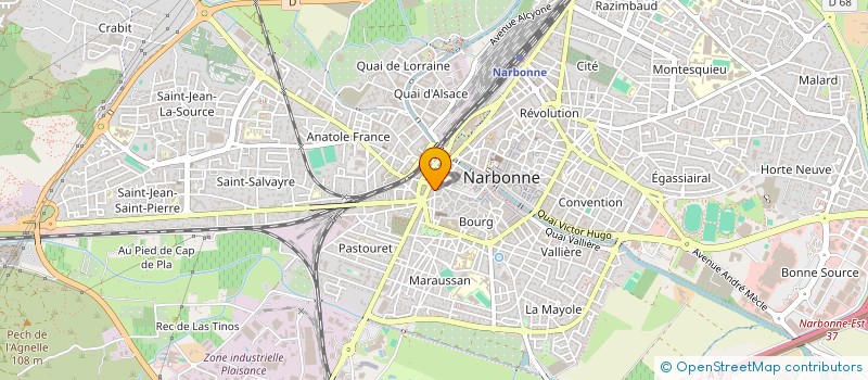 localisation de l'entreprise MONSIEUR BOBAN MARIC à NARBONNE