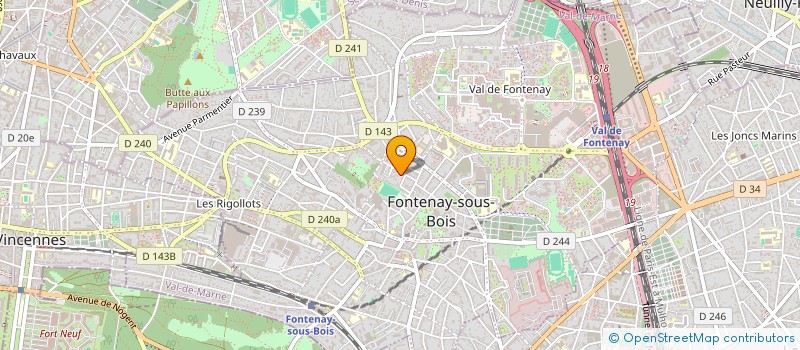 localisation de l'entreprise MONSIEUR BOBO DOUCOURE à FONTENAY-SOUS-BOIS