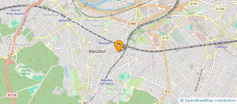 localisation de l'entreprise MONSIEUR BOBY PUVIRASAKIRTHI  MEUDON