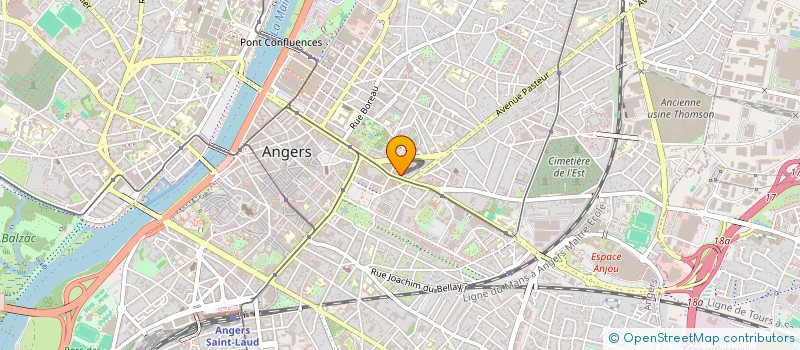 localisation de l'entreprise MONSIEUR BOCAR SAMOURA  ANGERS