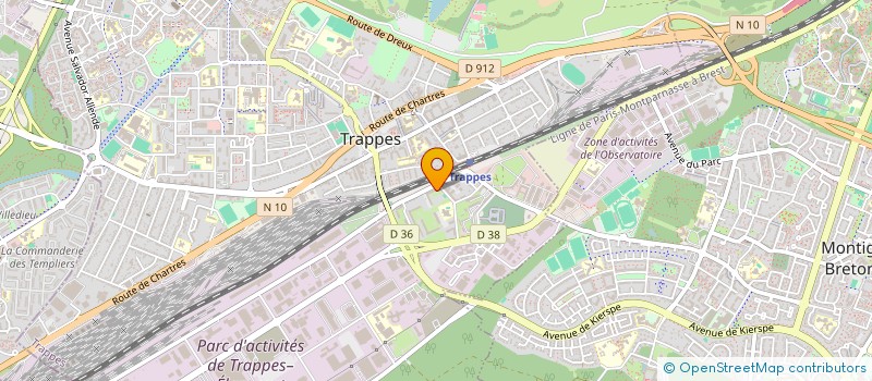 localisation de l'entreprise MONSIEUR BOCAR SY  TRAPPES