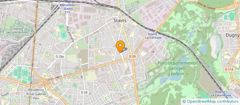 localisation de l'entreprise MONSIEUR BOCAR WANE à STAINS