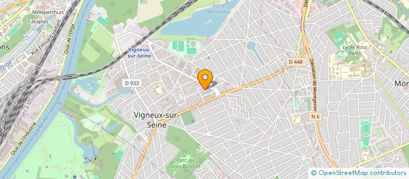 localisation de l'entreprise MONSIEUR BOCKARIE KANU à VIGNEUX-SUR-SEINE