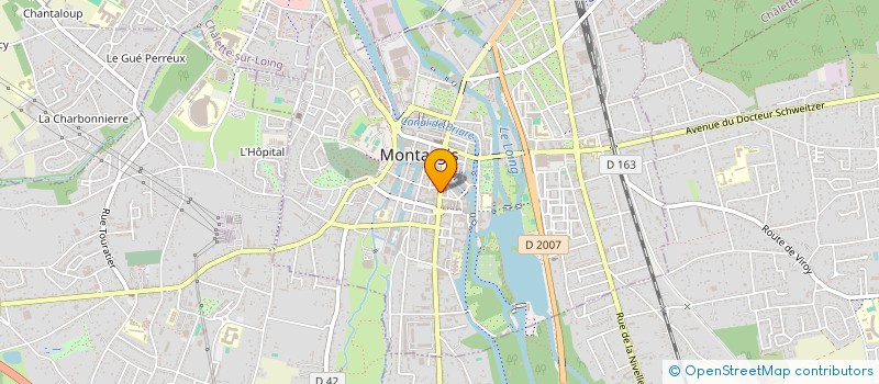 localisation de l'entreprise MONSIEUR BOCZKOIWSKI OCTAIVE à MONTARGIS