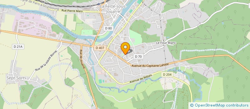localisation de l'entreprise MONSIEUR BODGAN VASILE TEGLA à LA FERTE-SOUS-JOUARRE
