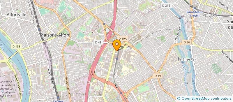 localisation de l'entreprise MONSIEUR BODOUA JOEL ARMAND SESSEGNON  CRETEIL